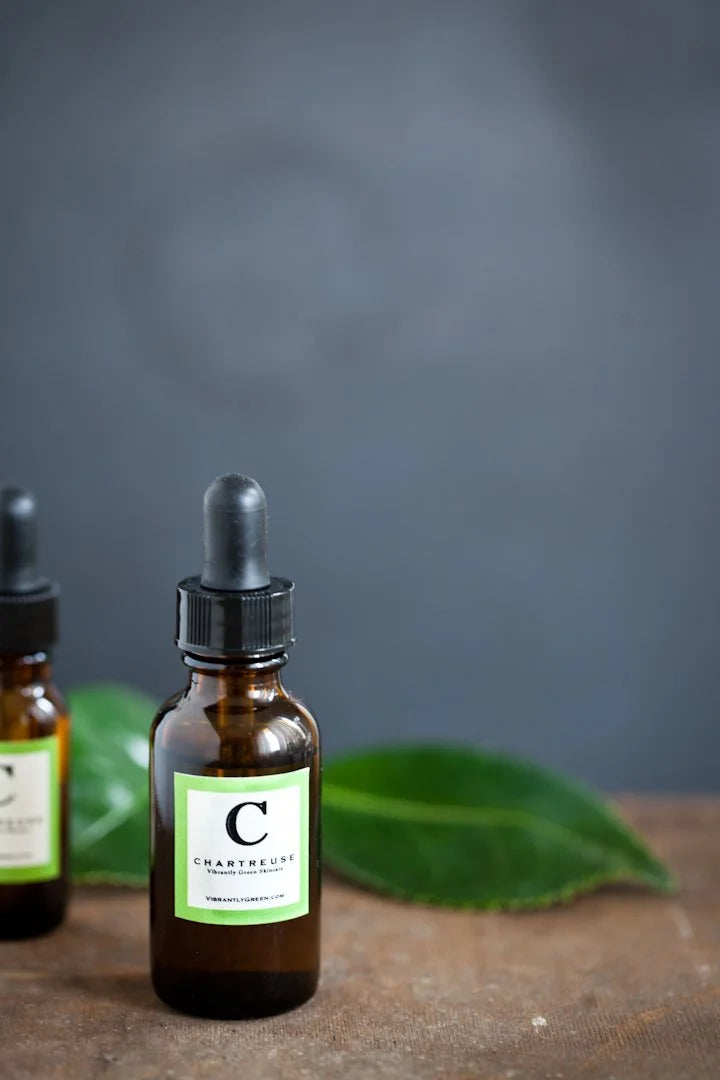 Goddess Serum in an amber dropper bottle